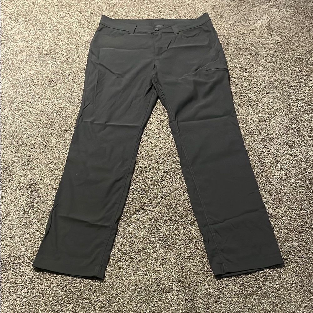 Eddie Bauer Gray Straight Leg Pants